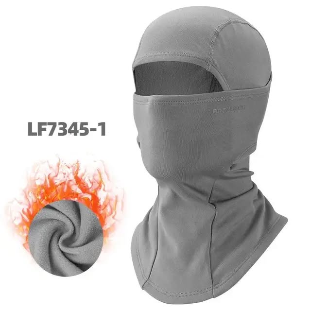 Подшлемник ROCKBROS LF7345 для активного отдыха, утепленный; серый, универсальный размер