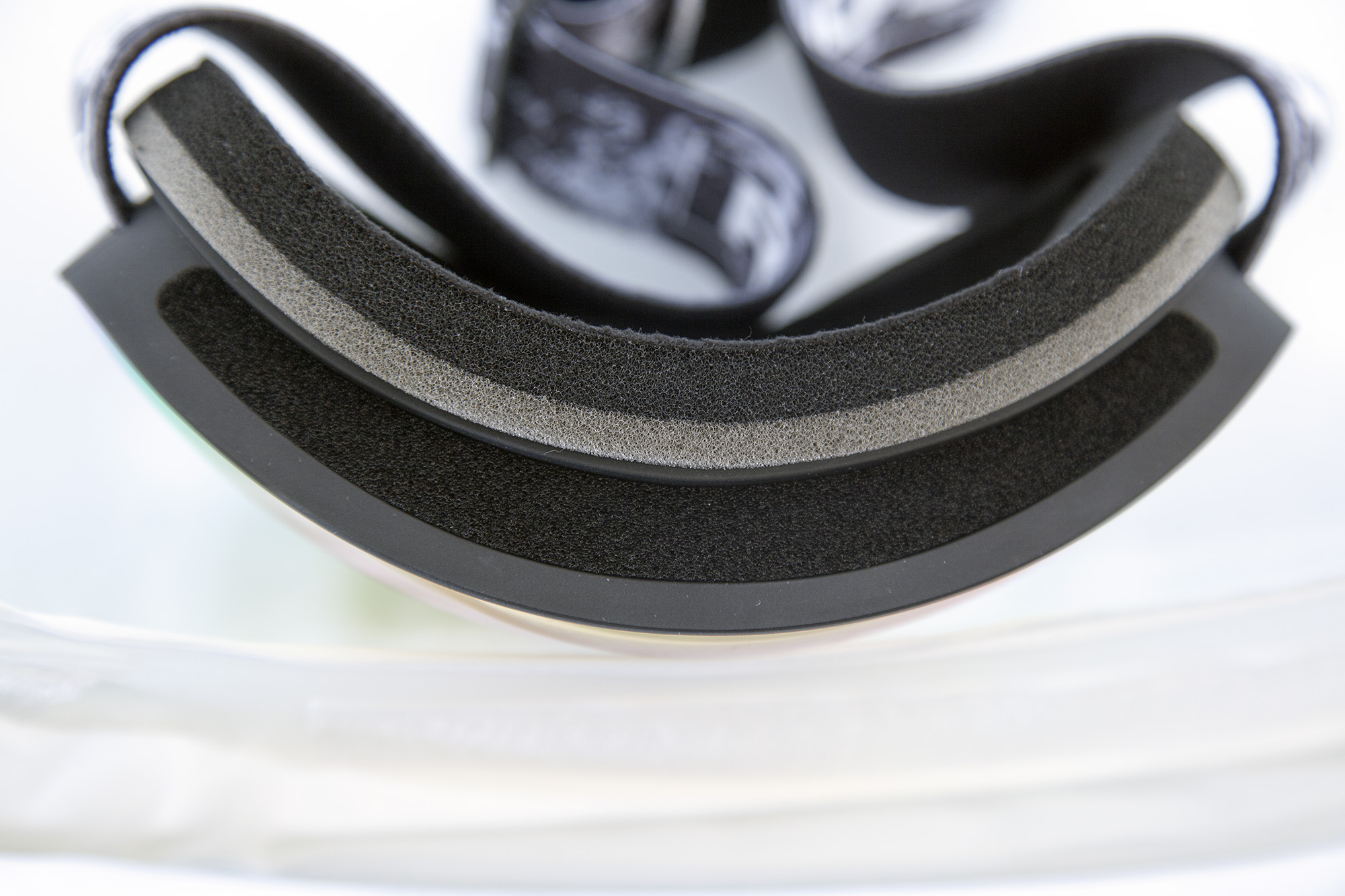 Очки горнолыжные ROCKBROS 14110005001. Цвет оправы - черный. Сферические двухслойные противо