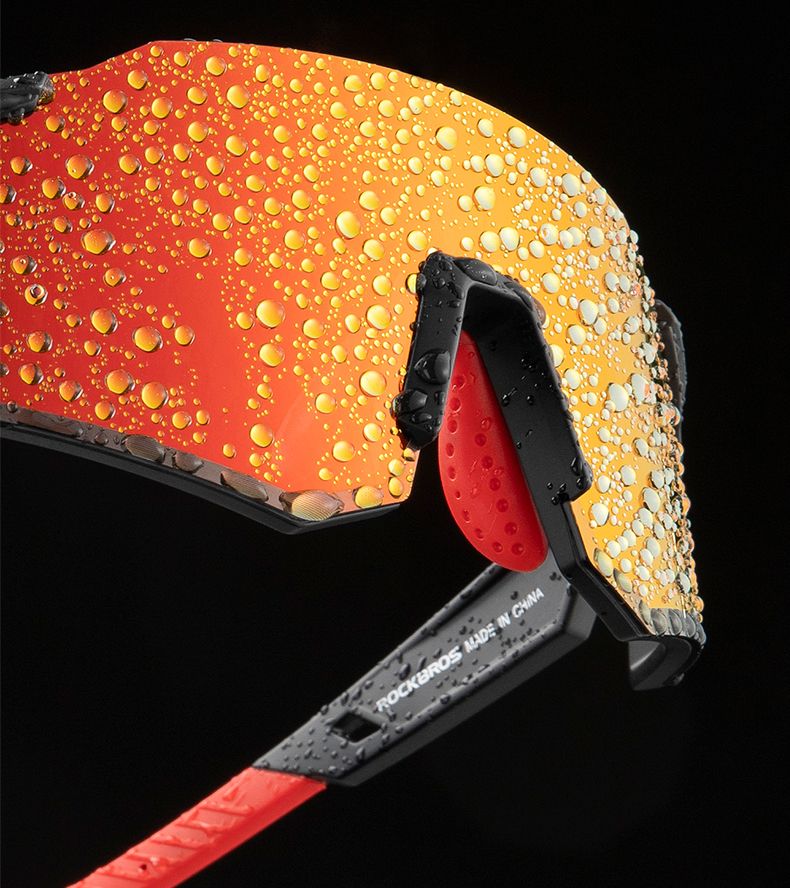 Очки велосипедные ROCKBROS 14110006001. Цвет оправы - серый. Линзы фотохромные