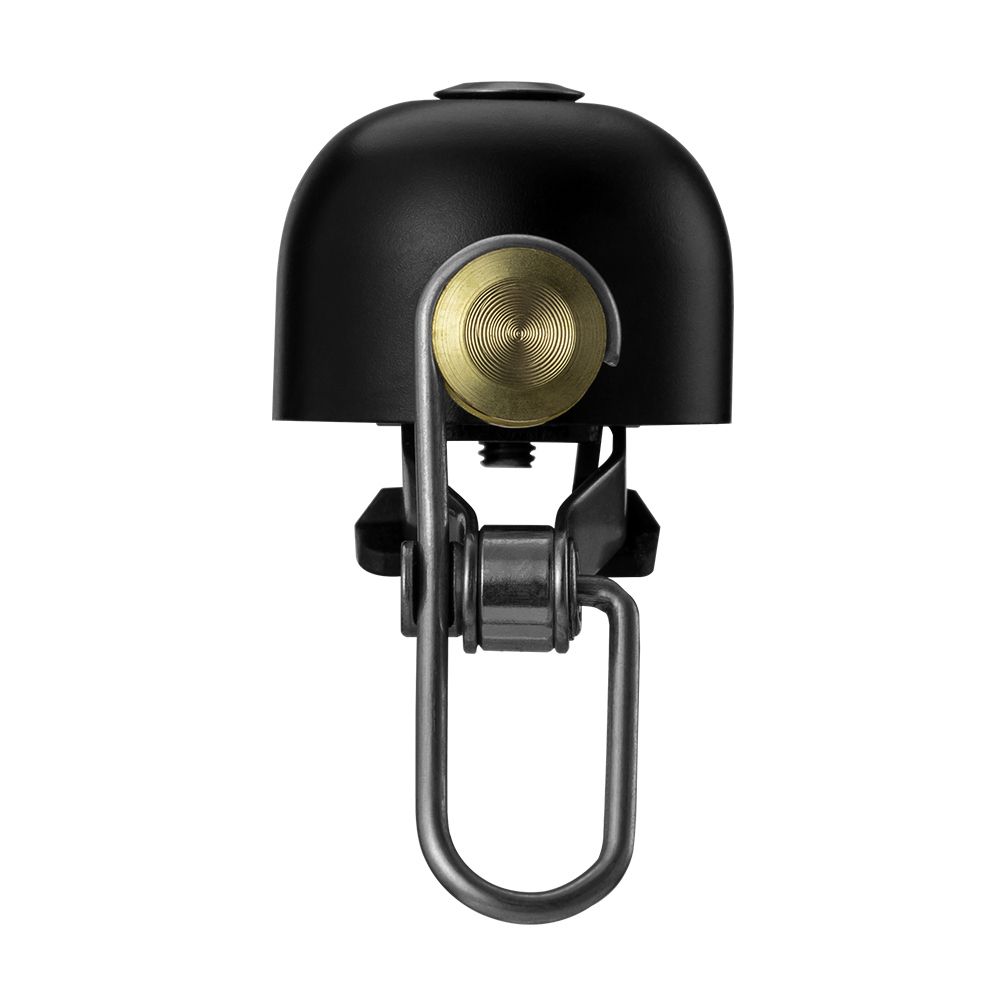 Звонок ROCKBROS ударный в виде колокола, черный, арт 15-1BBK