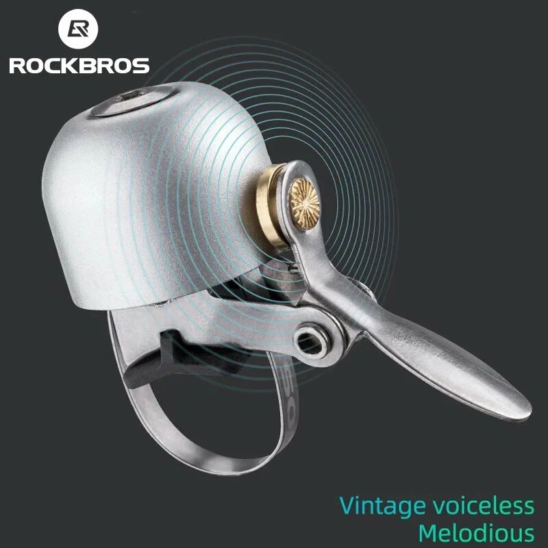 Звонок Rockbros хромированный металлический. Арт. RB_15-1BLS