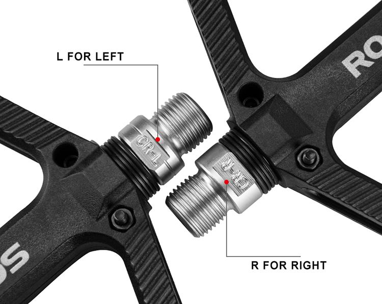 Педали ROCKBROS нейлоновые, черные