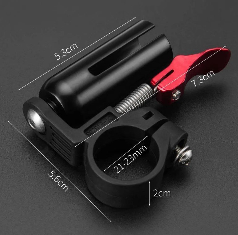 Звонок ROCKBROS 2018-1C ударный цилидрический; черный