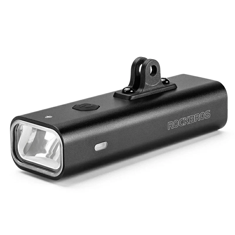 Фонарь передний ROCKBROS RHL400, подвесное крепление, алюминий, 400 люмен, 4 режима, IPX6, Type-C; ч