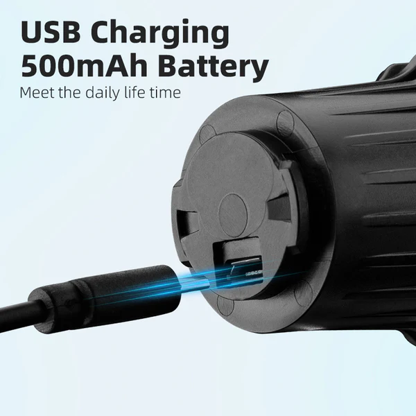 Фонарь задний ROCKBROS WR05, диоды COB, 7 режимов, с датчиком торможения, IPX6, Type-C; черный