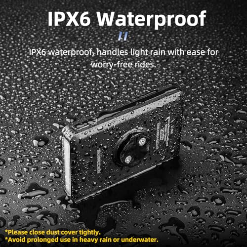 Фонарь велосипедный ROCKBROS JP008, 2-в-1, 4 режима, 150 люмен, с функцией зарядки, IPX6, Type-C; че