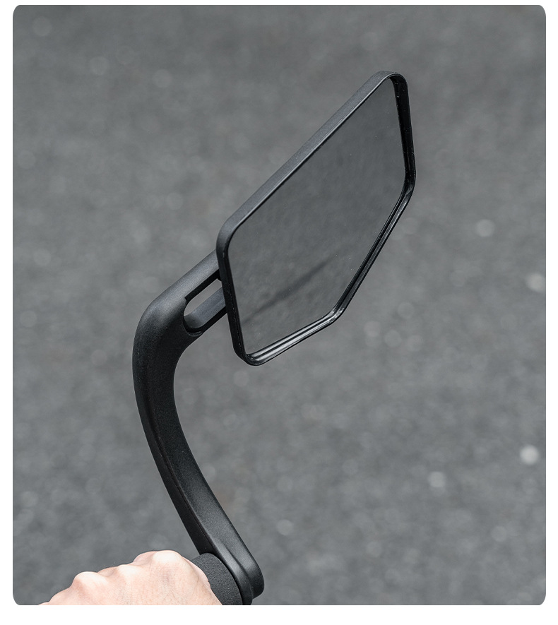 Зеркало заднего вида ROCKBROS LKHSJ01 в торец руля, правое; черный