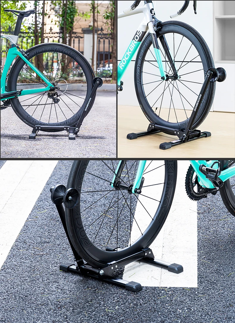 Стойка для велосипеда ROCKBROS одинарная, стальная; черный
