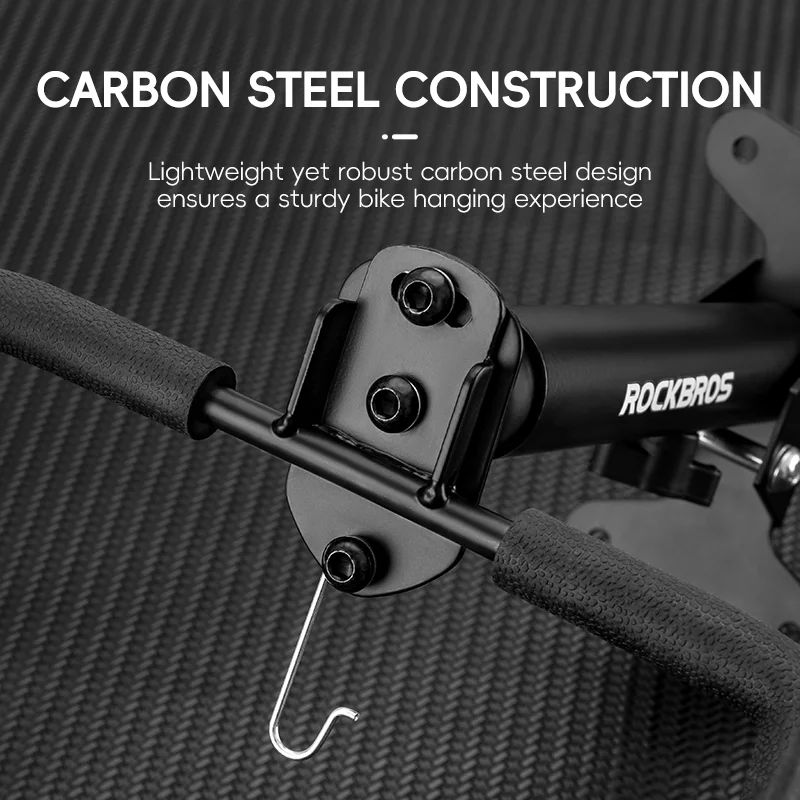 Настенное крепление Rockbros для велосипеда. Подвешивание велосипеда за верхнюю тубу рамы. Арт.RB_27