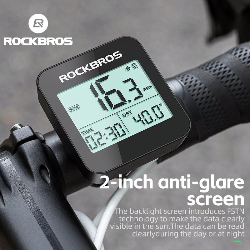 Велокомпьютер ROCKBROS G1 smart GPS, 8 функций