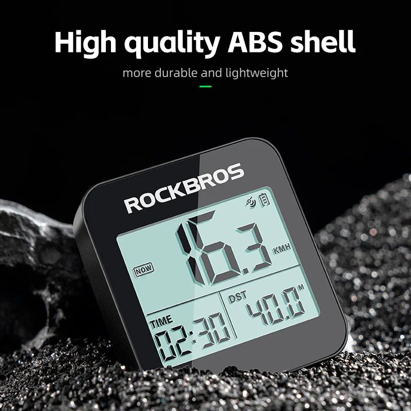 Велокомпьютер ROCKBROS G1 smart GPS, 8 функций