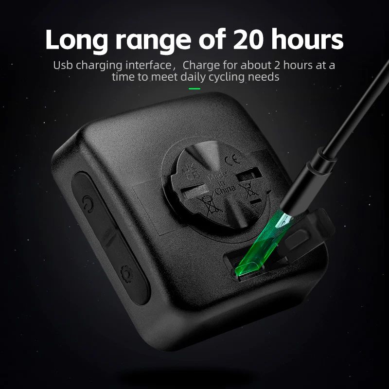 Велокомпьютер ROCKBROS G1 smart GPS, 8 функций