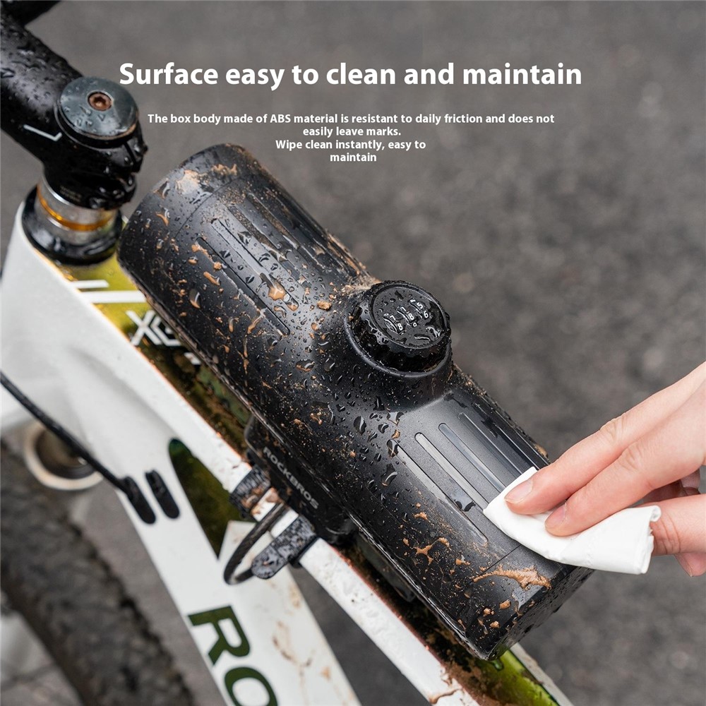 Бардачок для велосипеда ROCKBROS 89111 с кодовым замком; черный