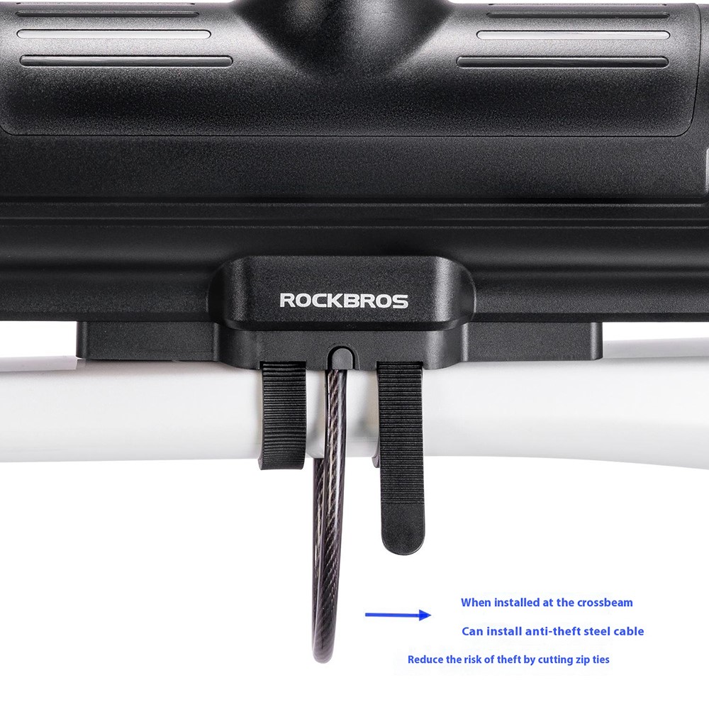 Бардачок для велосипеда ROCKBROS 89111 с кодовым замком; черный