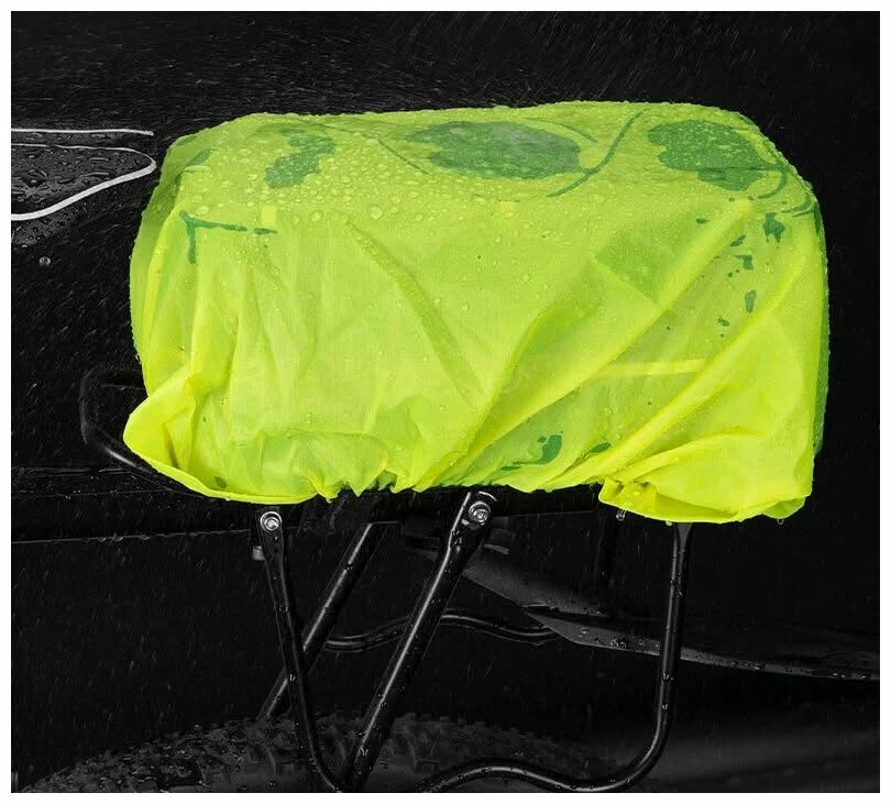 Сумка ROCKBROS A17 на багажник, с сеткой, с дождевиком, объем 4 л; черный