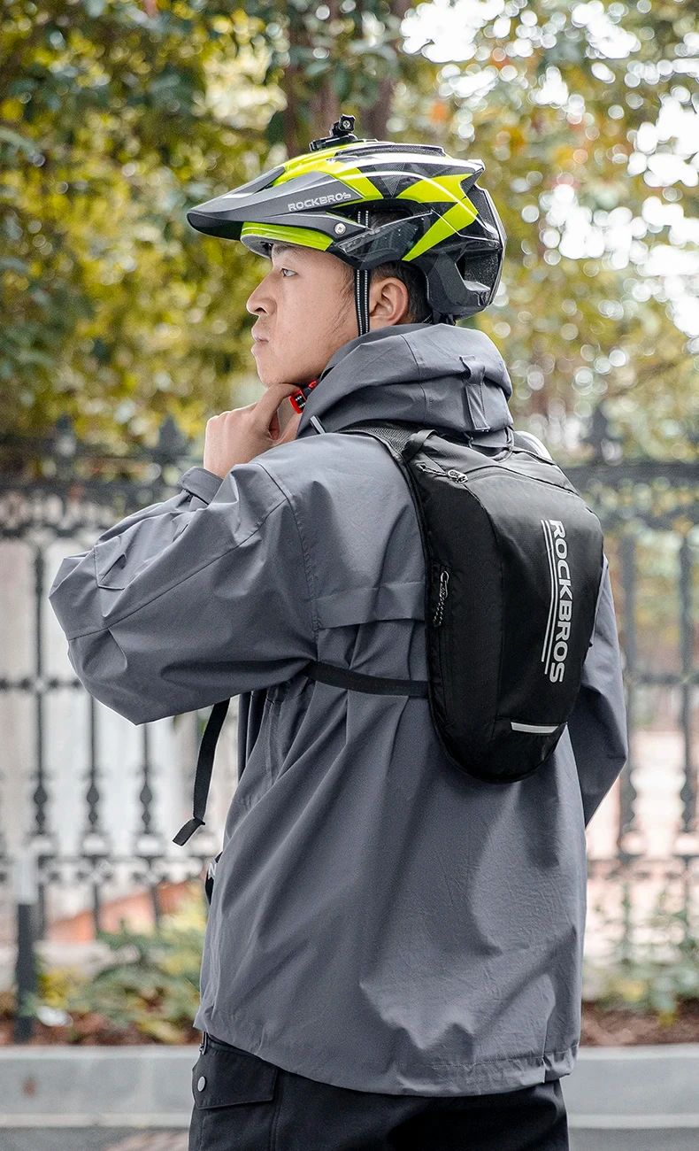 Рюкзак ROCKBROS H32 с гидрапаком, объем резервуара 2л; черный