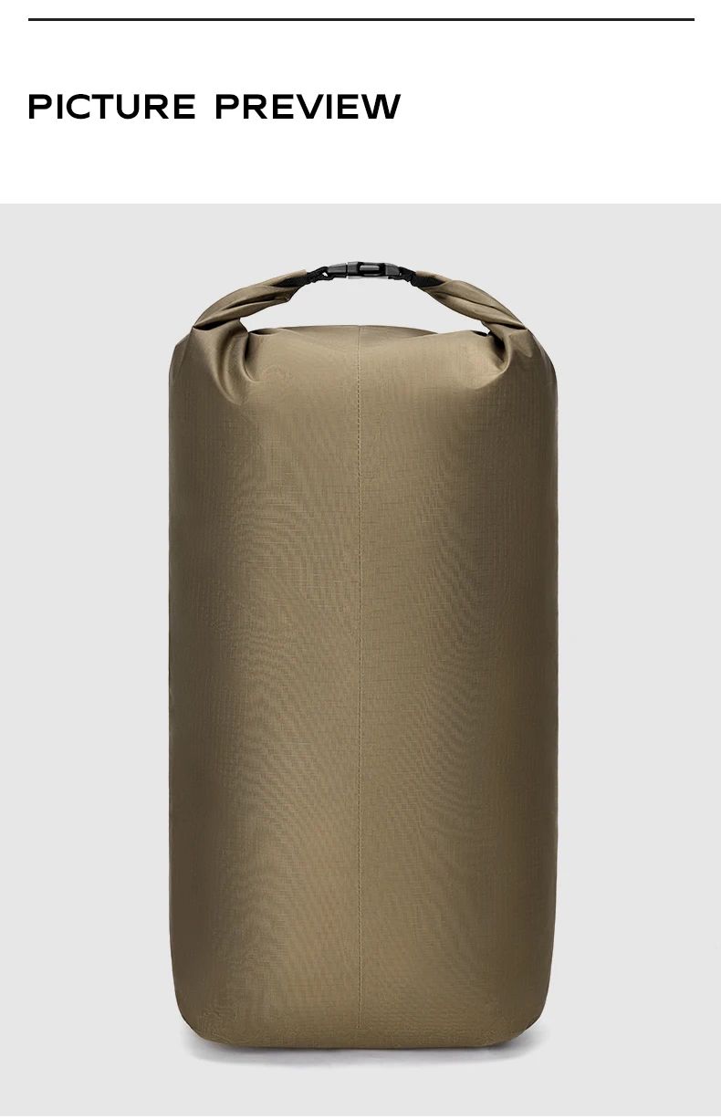 Рюкзак ROCKBROS H38 2-в-1 с отделением для гидратора и гермомешком, объем 24 л; черно-коричневый