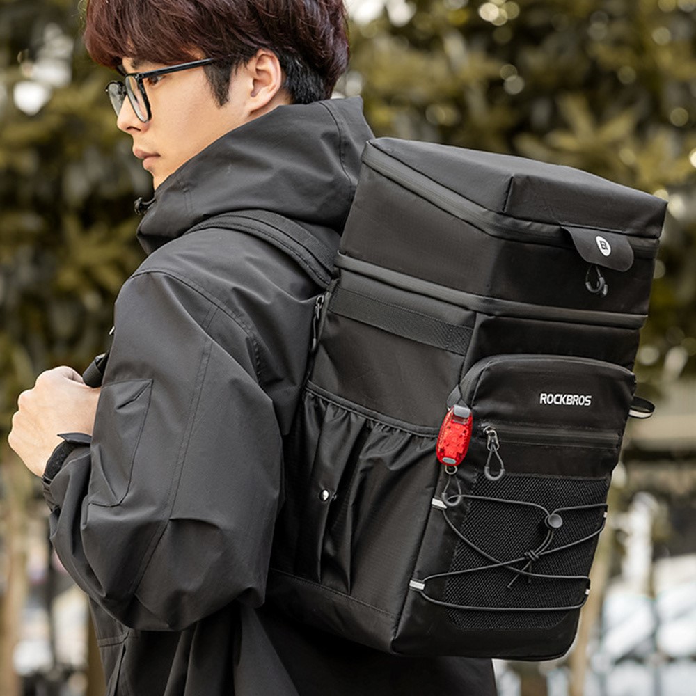 Рюкзак ROCKBROS H37 многофункциональный, термос, объем 3,5 + 14 л; черный