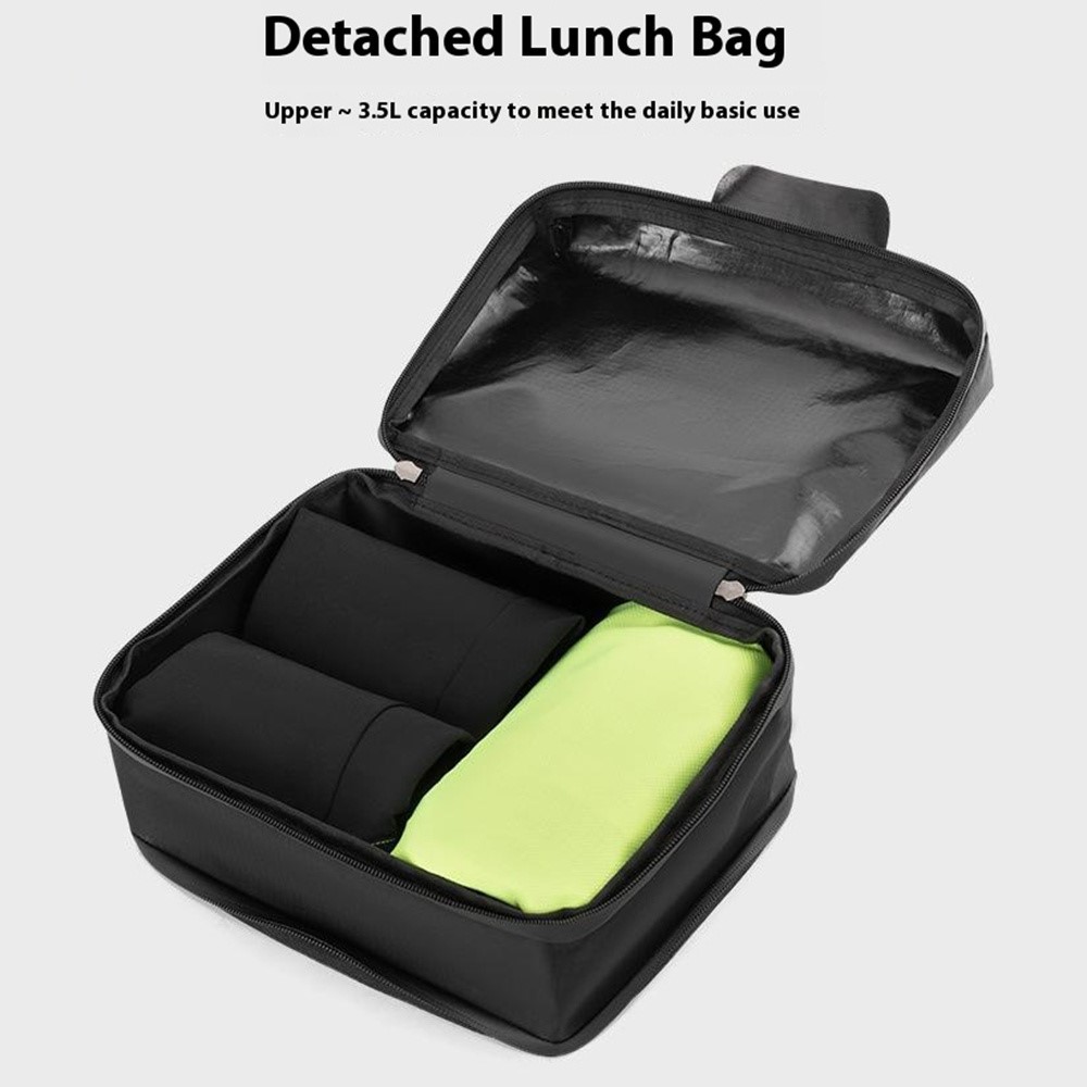 Рюкзак ROCKBROS H37 многофункциональный, термос, объем 3,5 + 14 л; черный