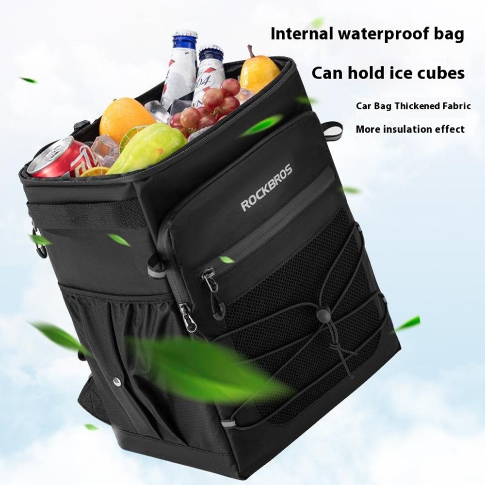 Рюкзак ROCKBROS H37 многофункциональный, термос, объем 3,5 + 14 л; черный