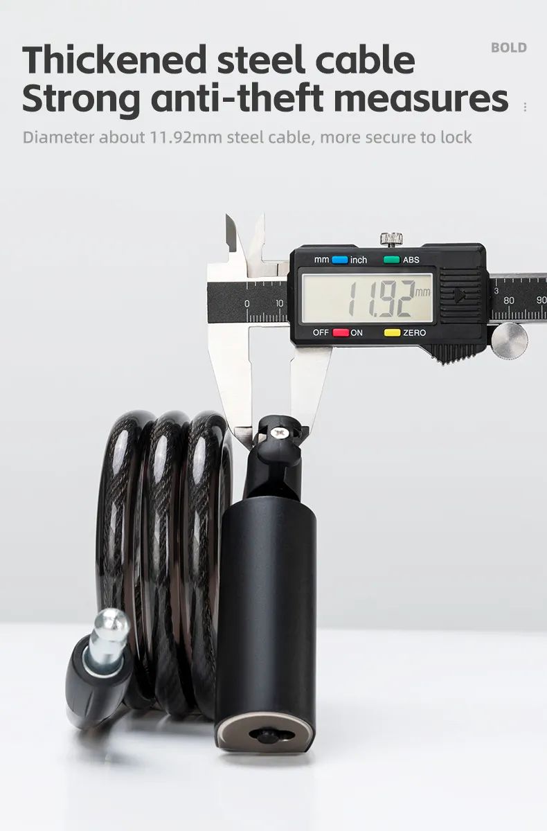 Замок вело ROCKBROS Портативный противоугонный кольцевой 511