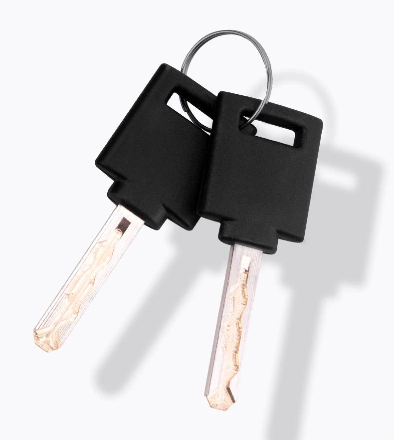 Замок вело ROCKBROS с ключом в защитном кожухе