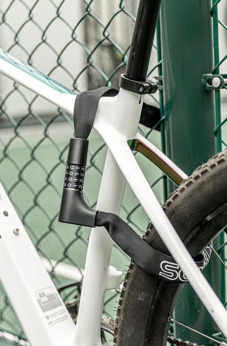 Замок вело ROCKBROS с ключом в защитном кожухе