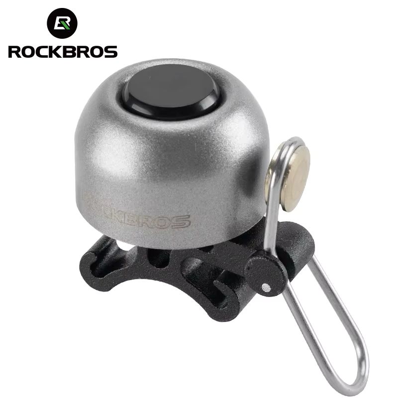 Звонок Rockbros титанового цвета металлический. Арт. RB_340001002