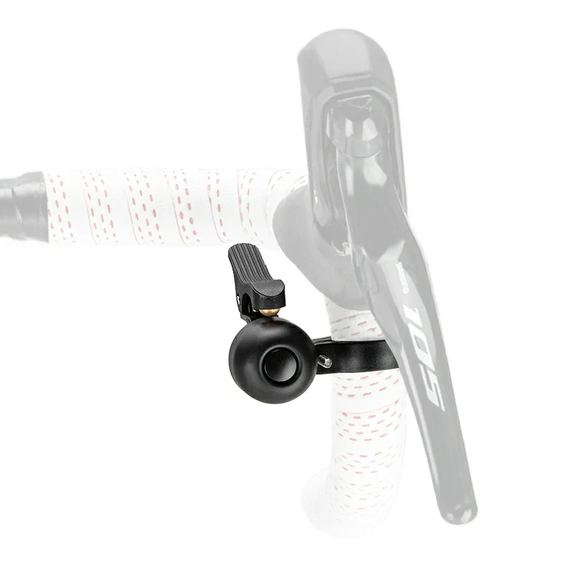 Звонок ROCKBROS BB2503 на руль баран, D 27-30 мм, левосторонний; черный