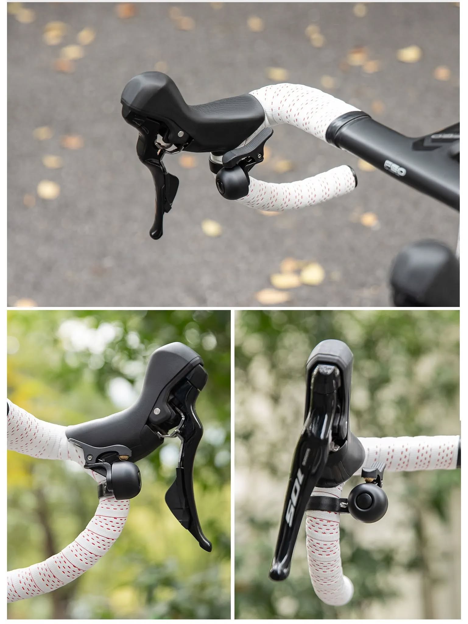 Звонок ROCKBROS BB2503 ударный, правая сторона; черный