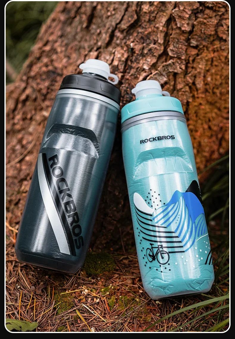 Велофляга ROCKBROS термос 620 мл; синий