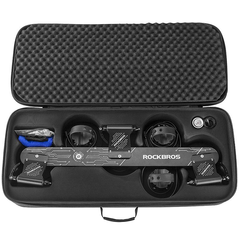 Автобагажник ROCKBROS на крышу с электро присоской, на 3 велосипеда с сигнализацией.