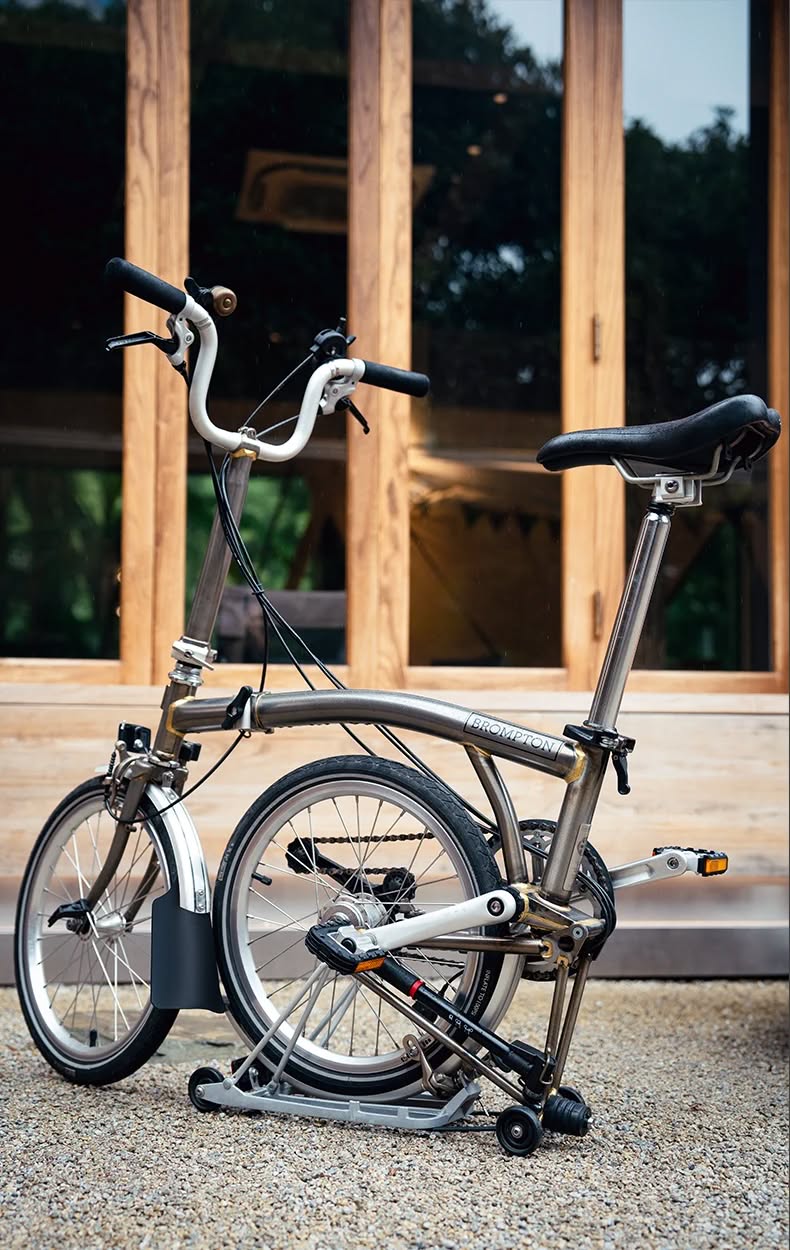 Педали ROCKBROS K502F складные платформы, алюминий; черно-серебристый