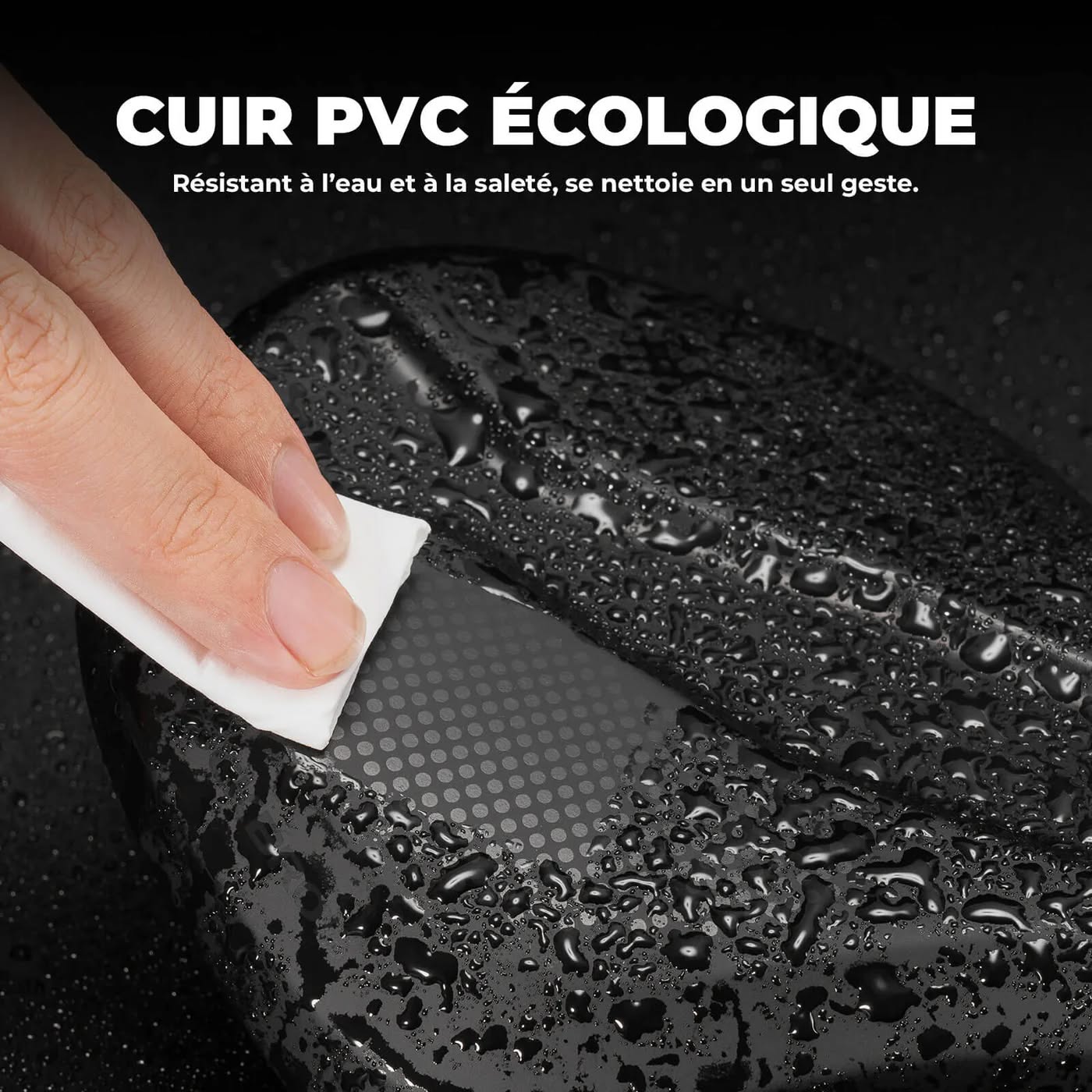 Седло велосипедное ROCKBROS B824 спортивное, 260x150x60 мм; черный