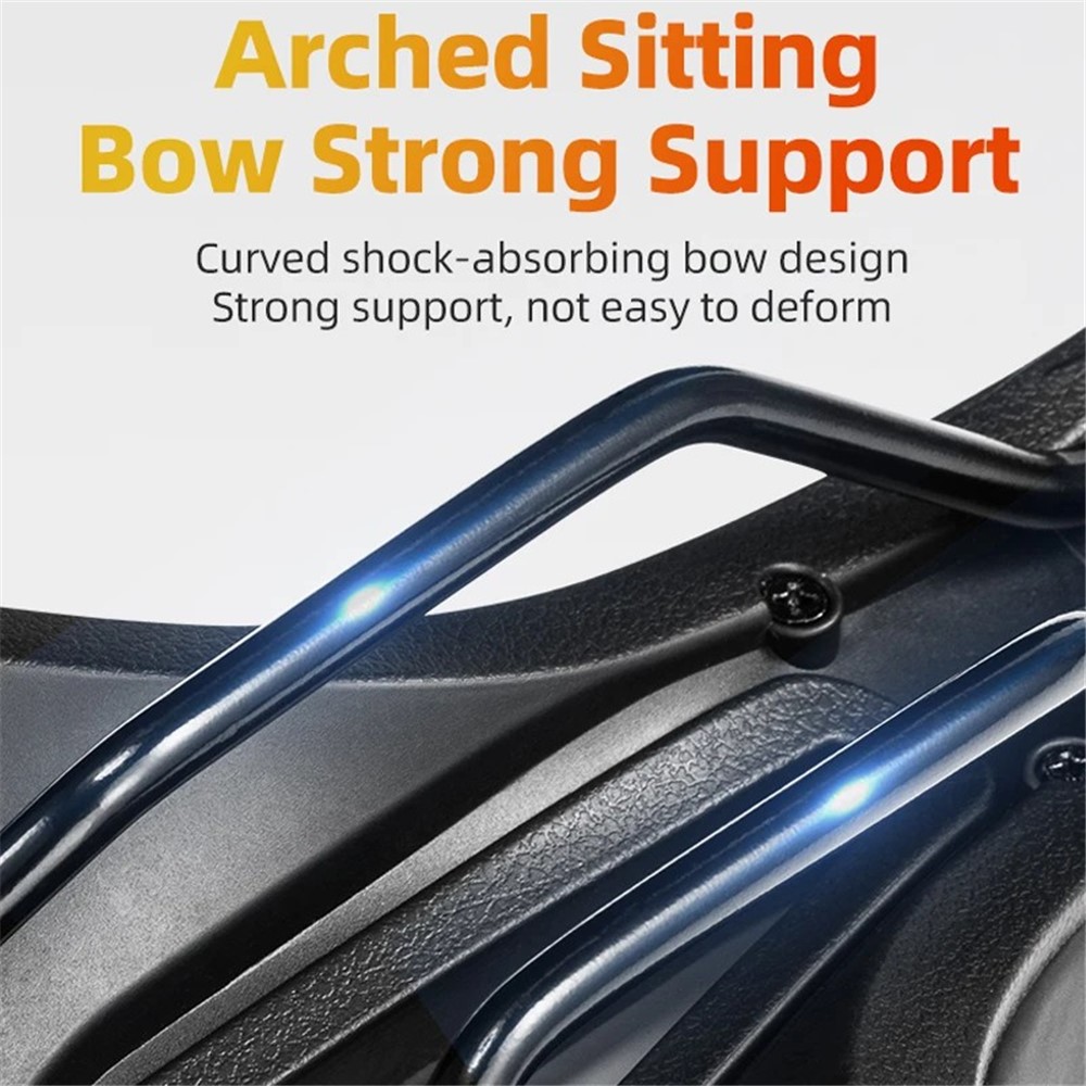 Седло ROCKBROS 8180 спортивное, 250x150x60 мм, комфортное с отверстием; черный