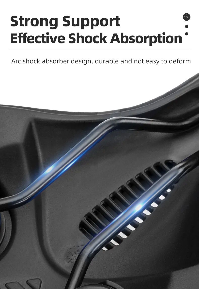 Седло ROCKBROS черное, комфортное 608