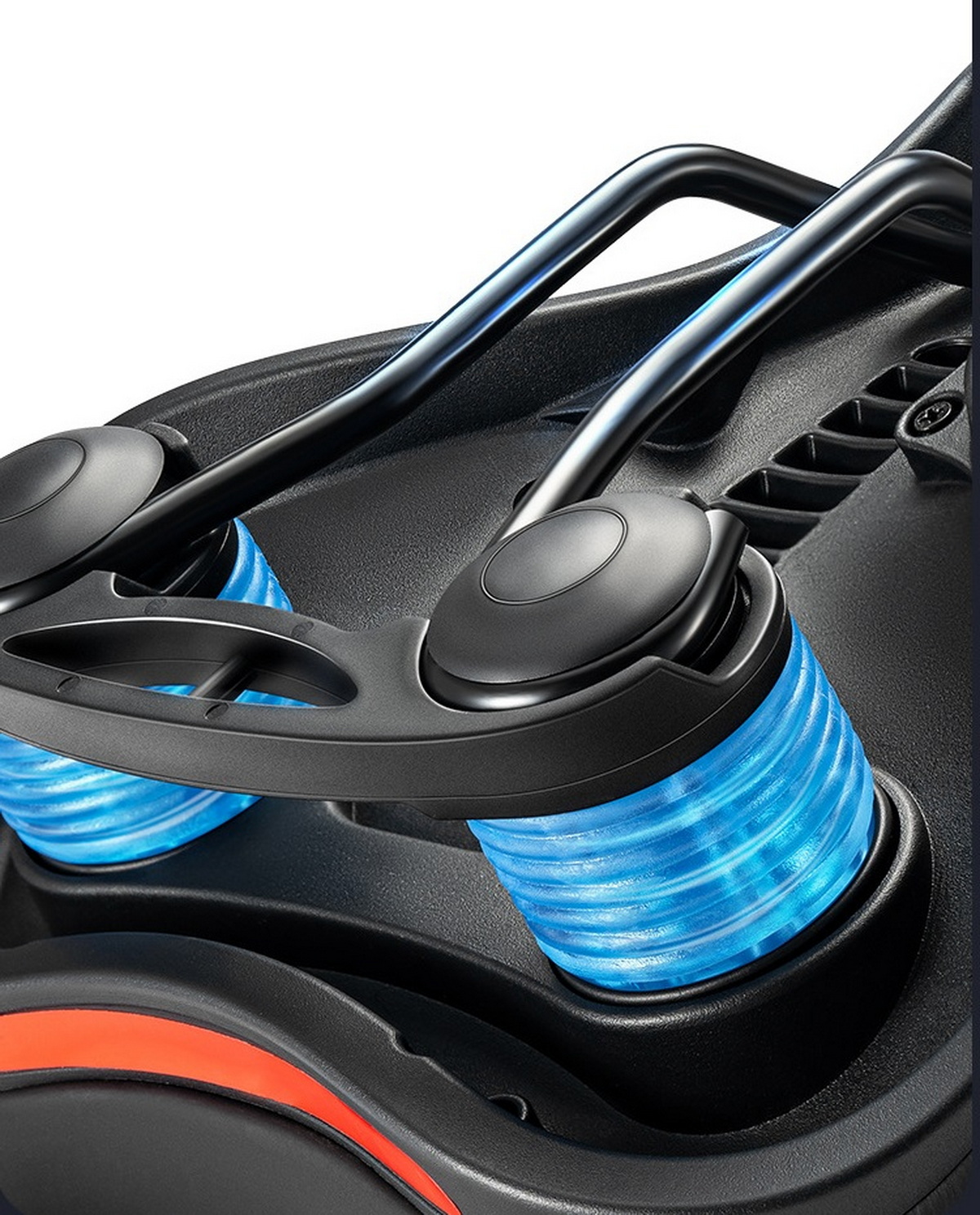 Седло ROCKBROS 1176-4 комфортное, 250x210x65 мм; черный