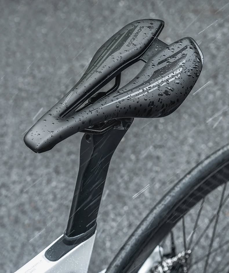Седло велосипедное ROCKBROS спортивное; черный