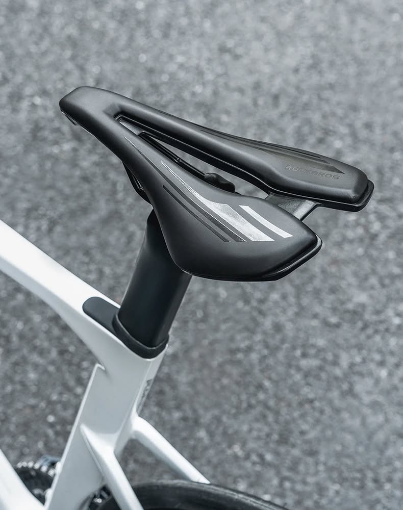 Седло велосипедное ROCKBROS спортивное; черный