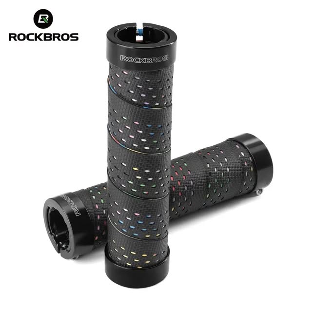 Грипсы ROCKBROS GR0112, в виде обмотки руля, с lock-on; черный