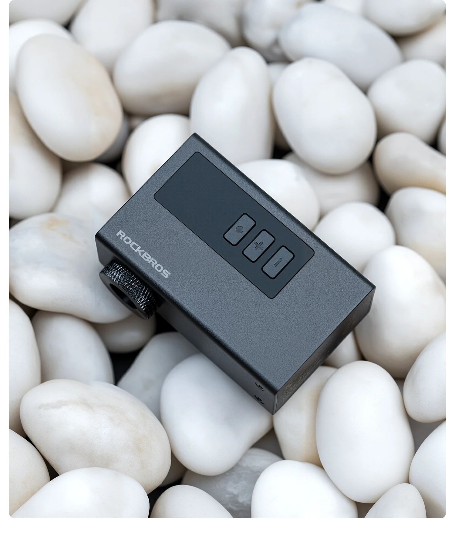 Насос электро ROCKBROS AS240 Pro мини, Type-C, до 120 PSI; черный