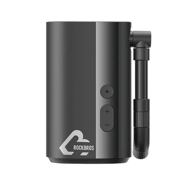 Насос электро ROCKBROS QJCQBM1 мини, Type-C, до 150 PSI; черный