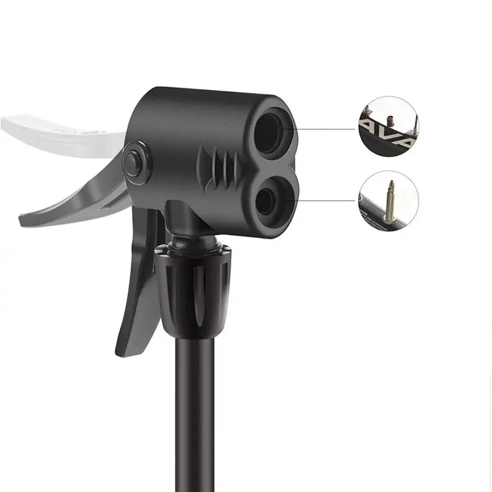 Насос ножной ROCKBROS со шлангом, универсальный ниппель