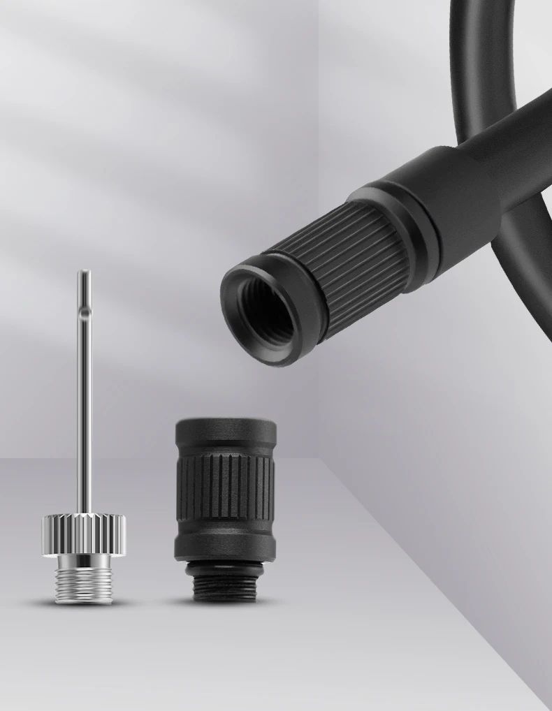 Насос электро ROCKBROS A8, Type-C, до 150 PSI; серый