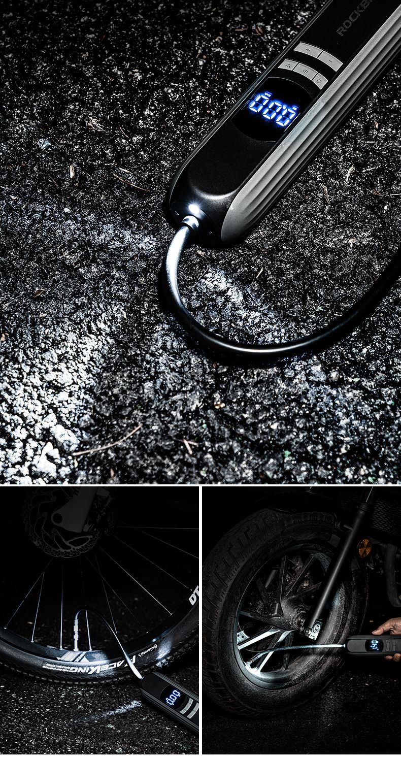 Насос ROCKBROS электро, 150 PSI