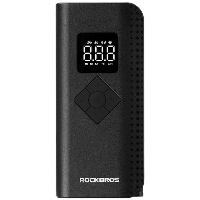 Насос электро ROCKBROS A13, Type-C, до 150 PSI; черный