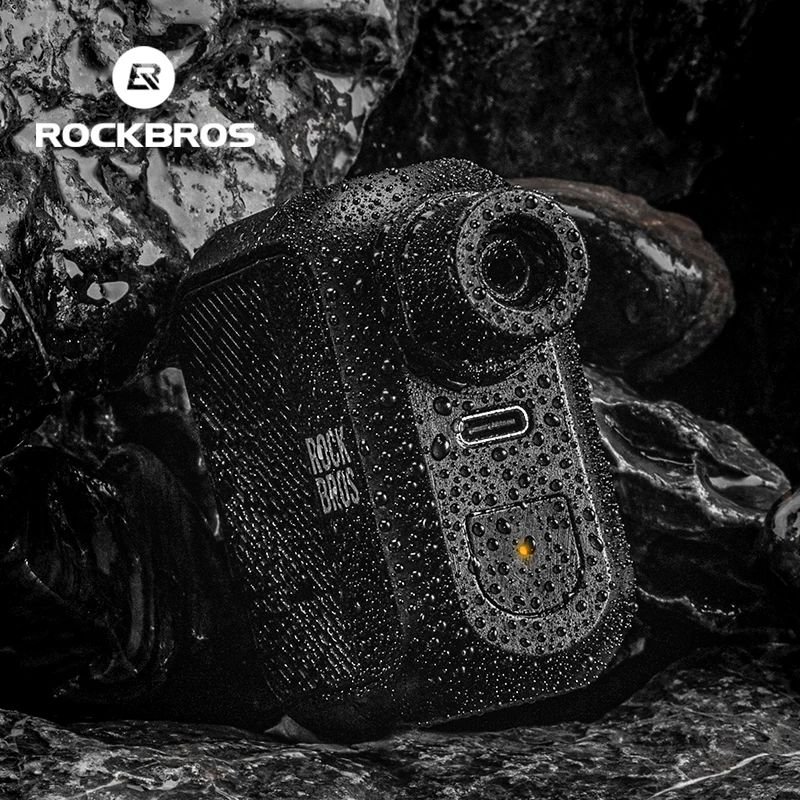 Насос электро Rockbros компактный черный. 100ps, type C, 7.4V* 300mAh. Арт. RB_42720011001