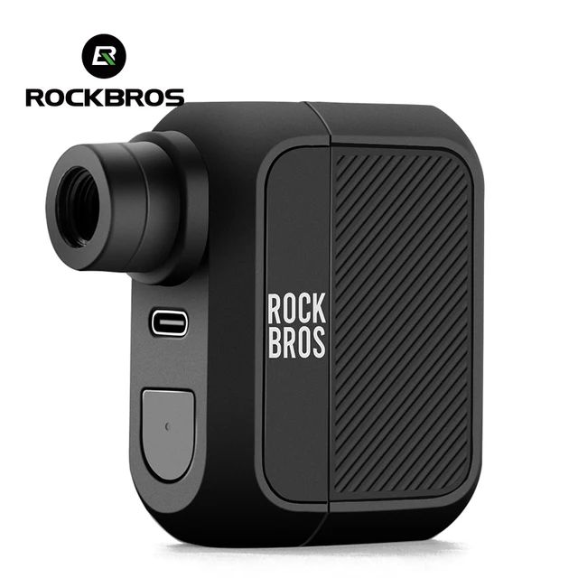 Насос электро Rockbros компактный черный. 100ps, type C, 7.4V* 300mAh. Арт. RB_42720011001