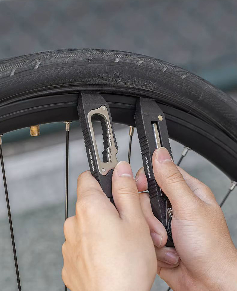 Многофункциональный мультитул-монтажки Rockbros с храповым ключём. Арт. RB_430002001