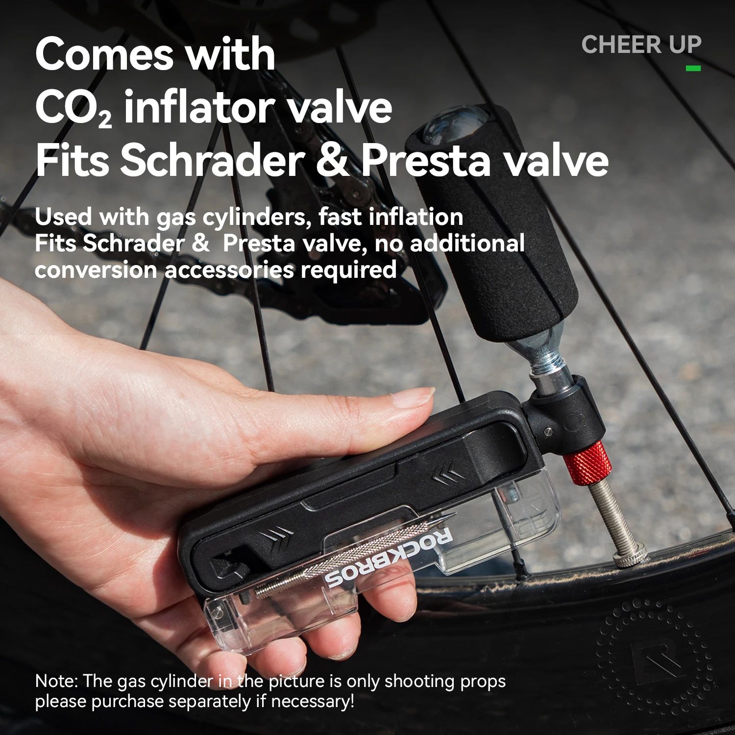 Набор инструментов ROCKBROS TG-PB8012 мини трещотка с битами, бескамерный ремнабор, монтажки, насос